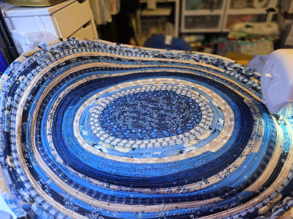 Country Blues Jellyroll Rug