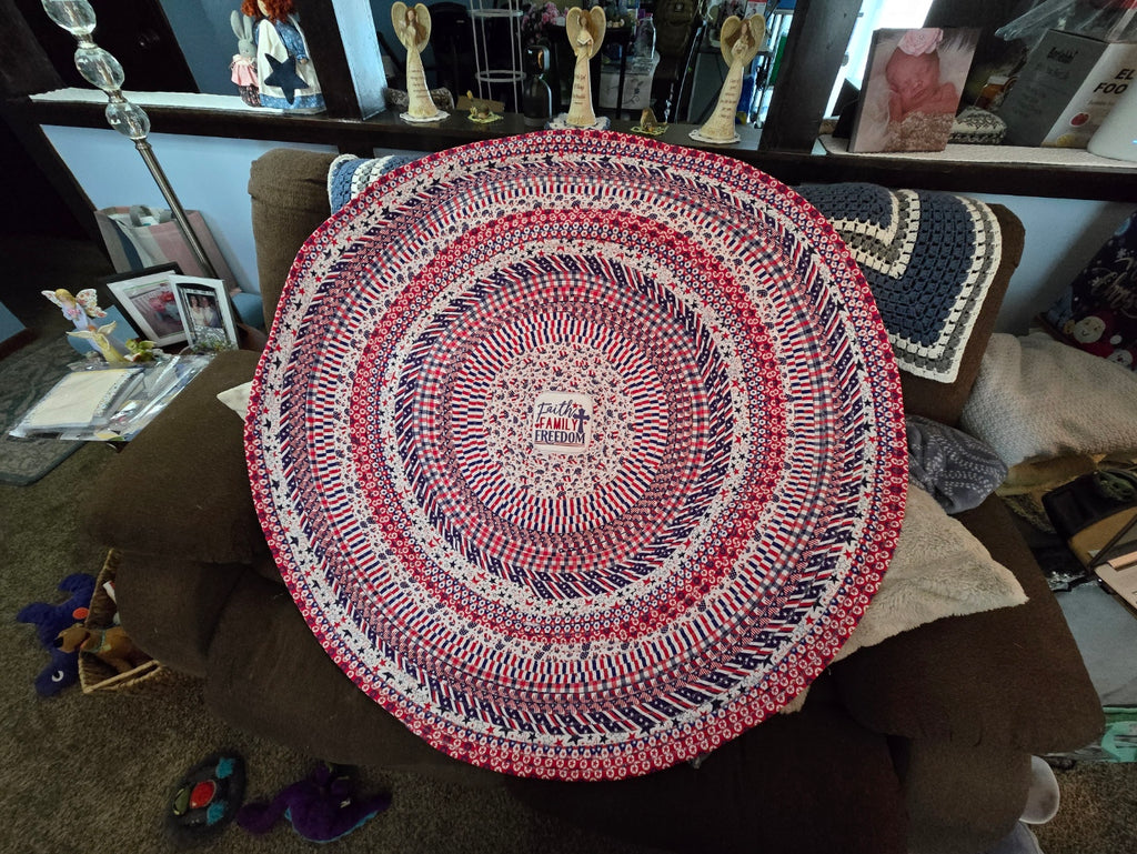 Patriotic Jellyroll rug