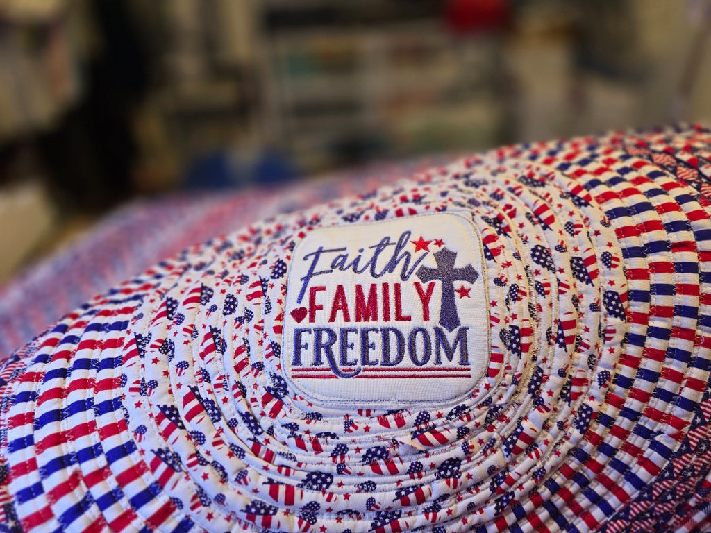Patriotic Jellyroll rug