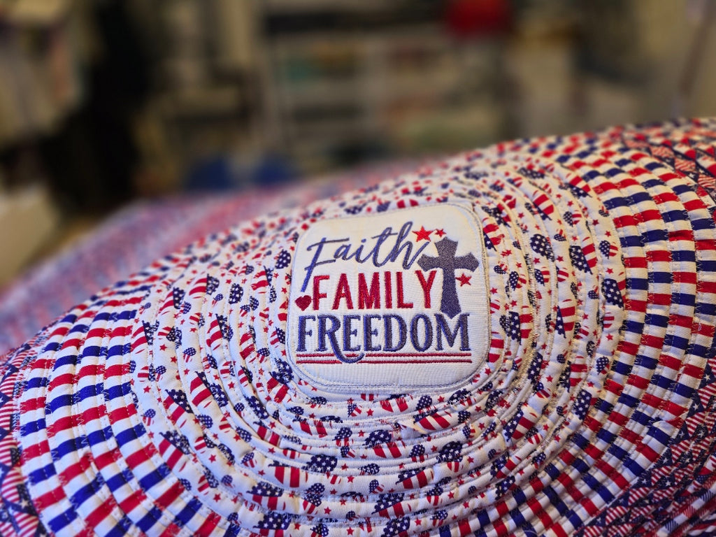 Patriotic Jellyroll rug