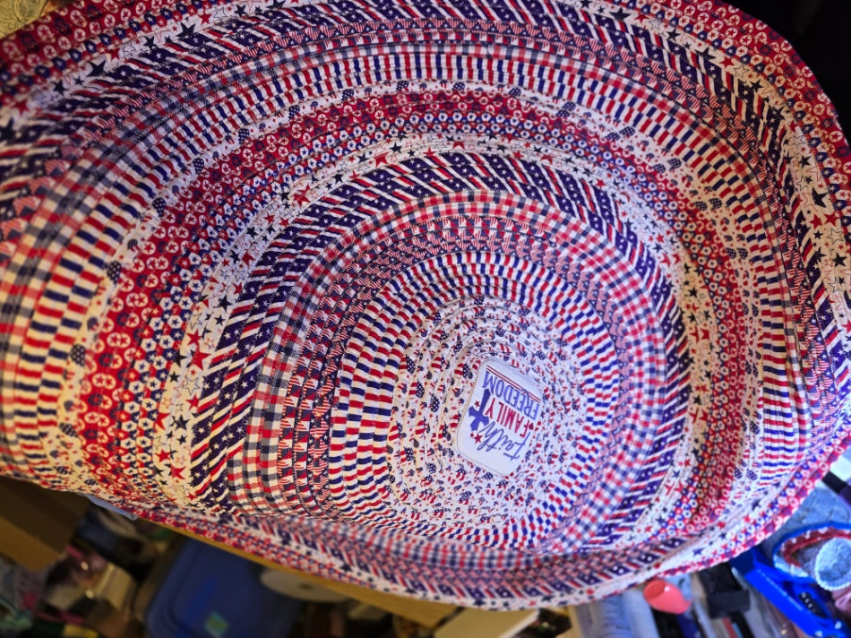 Patriotic Jellyroll rug