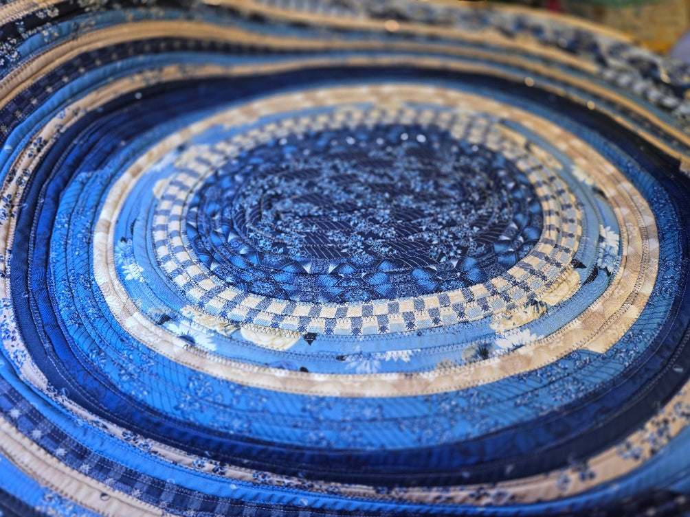 Country Blues Jellyroll Rug
