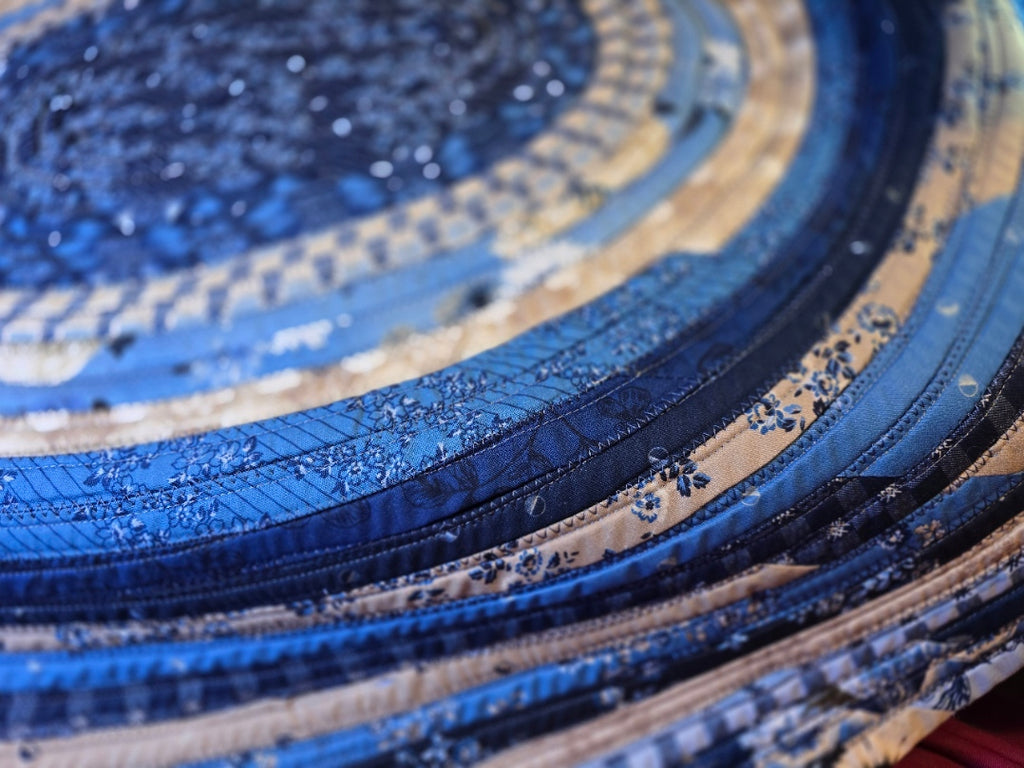 Country Blues Jellyroll Rug