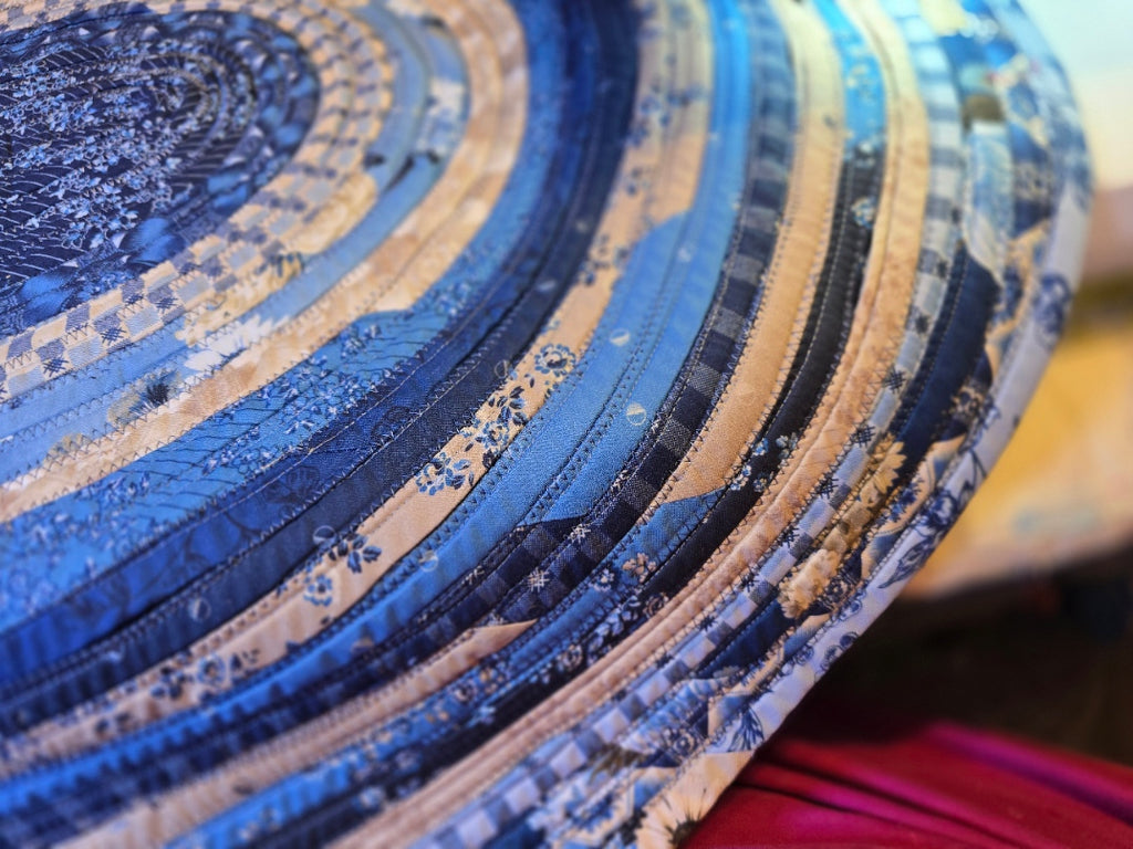 Country Blues Jellyroll Rug